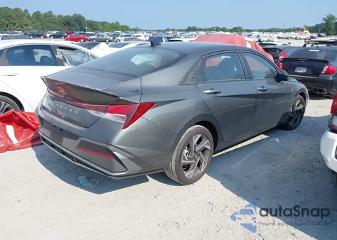 2025 Hyundai Elantra Sel Sport из США, поврежденный, VIN KMHLM4DG8SU984344